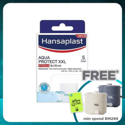 HANSAPLAST Aqua Protect XXL 8cm X 10cm 5's