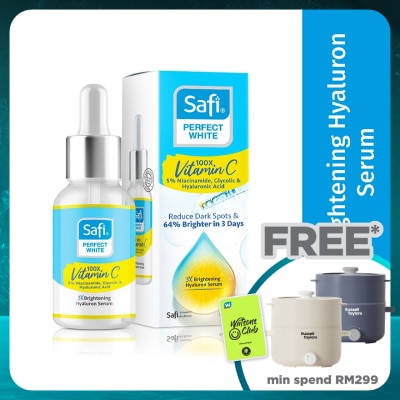 SAFI Perfect White 3X Brightening Hyaluron Serum 30ml