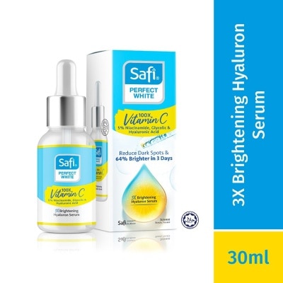 SAFI Perfect White 3X Brightening Hyaluron Serum 30ml