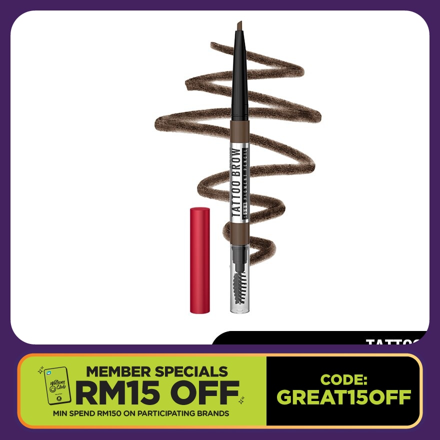 MAYBELLINE Tattoo Brown 36H Pencil