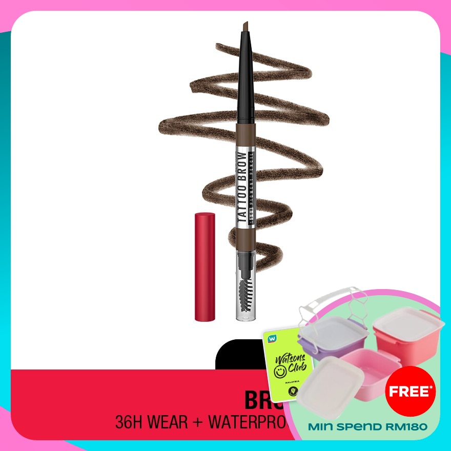 MAYBELLINE Tattoo Brown 36H Pencil