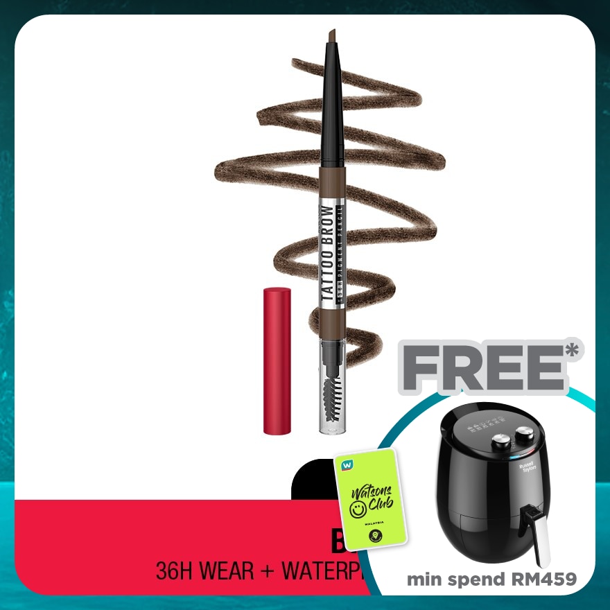 MAYBELLINE Tattoo Brown 36H Pencil