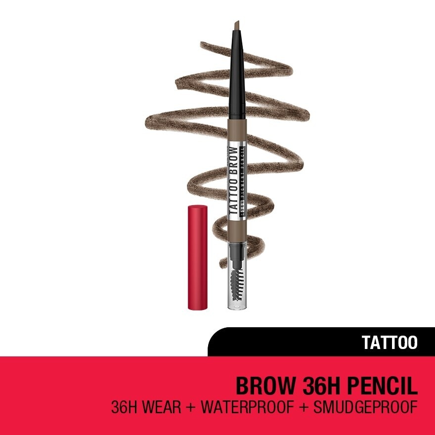Tattoo Brow 36H Pencil Grey Brown