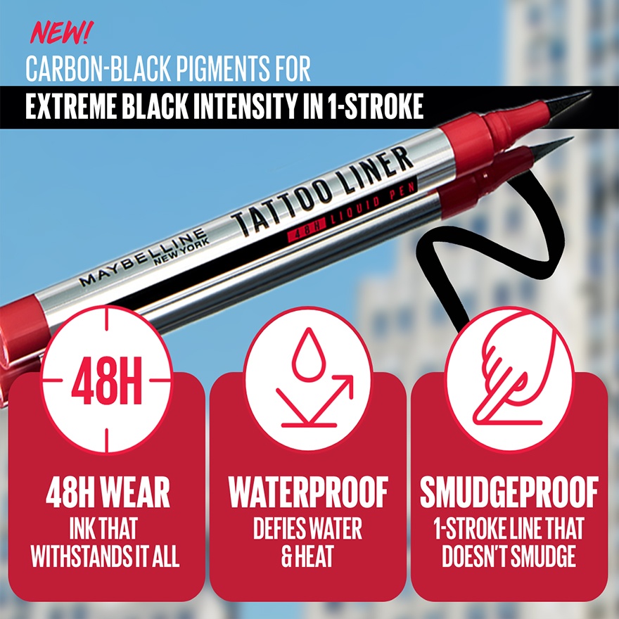 Tattoo Liner 48H Liquid Pen Black image