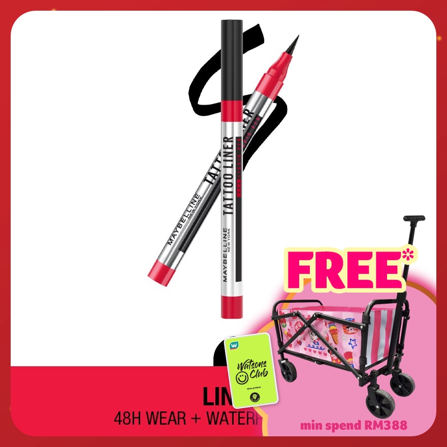 MAYBELLINE Tattoo Liner 48H Liquid Pen Black