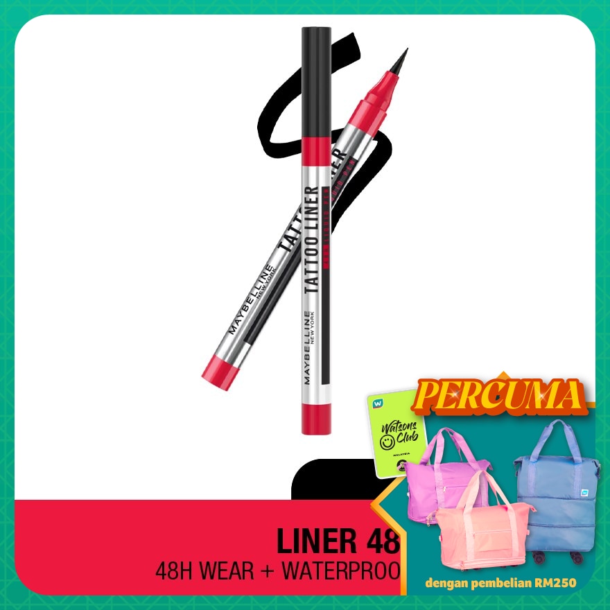 MAYBELLINE Tattoo Liner 48H Liquid Pen Black