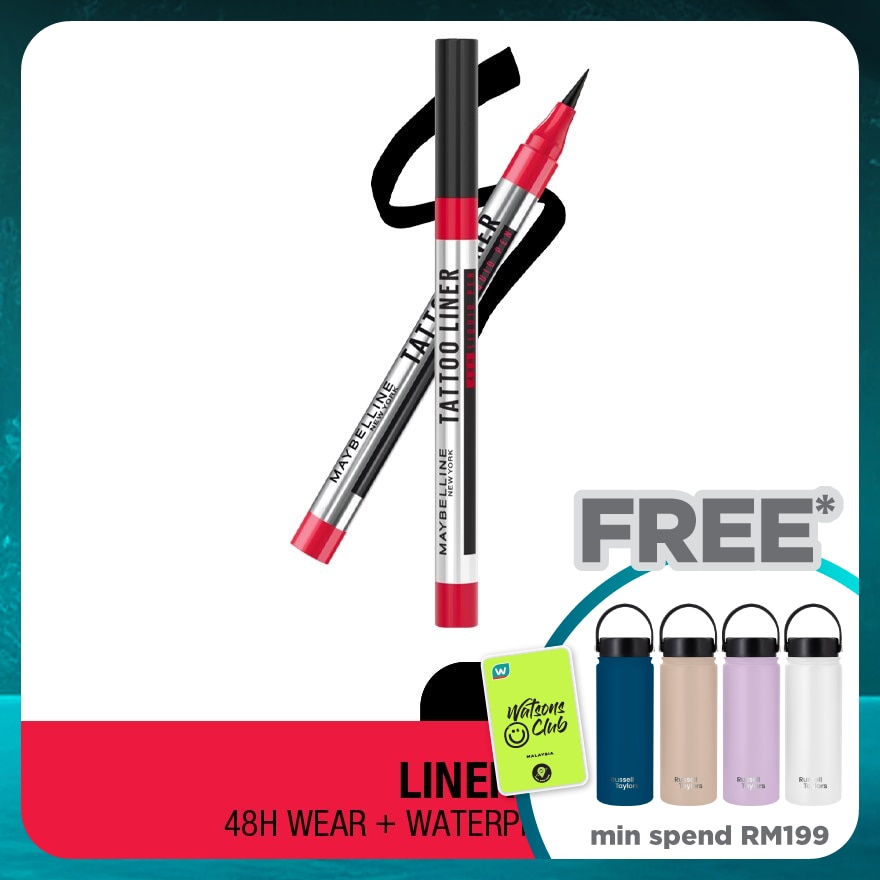 MAYBELLINE Tattoo Liner 48H Liquid Pen Black