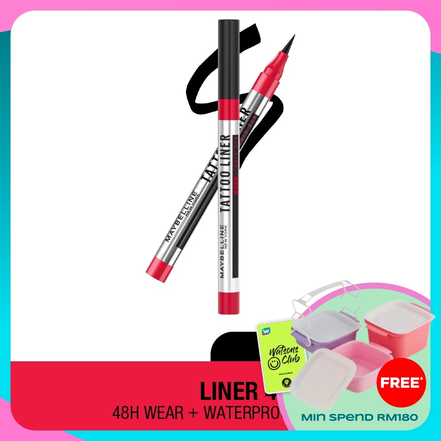 MAYBELLINE Tattoo Liner 48H Liquid Pen Black