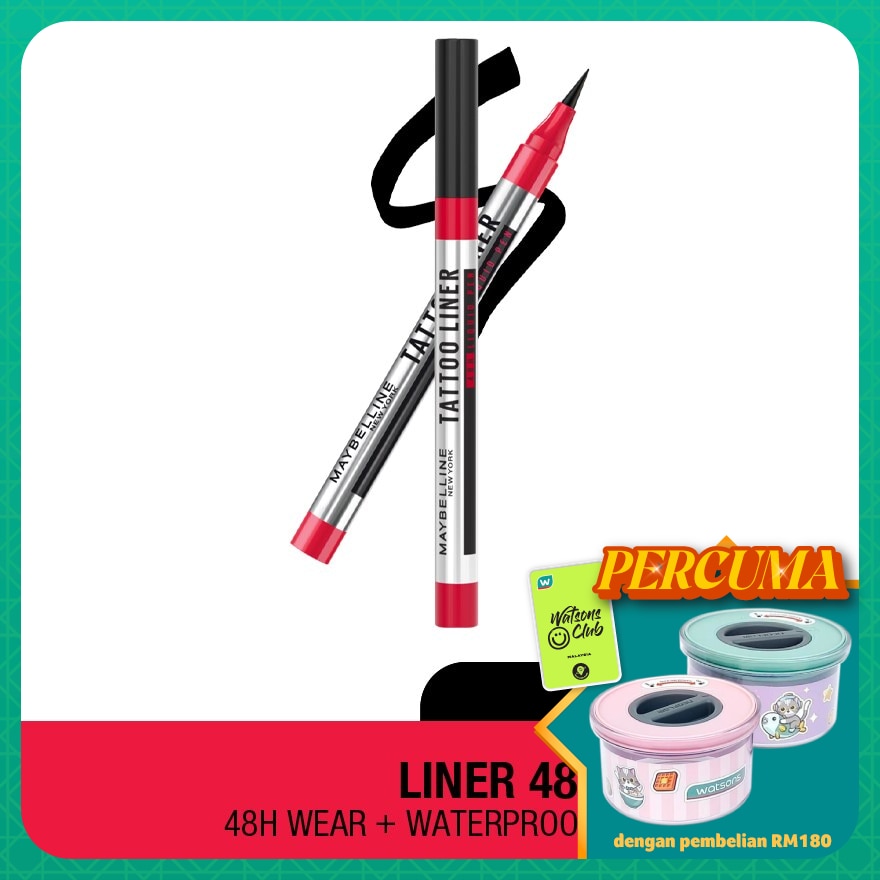 MAYBELLINE Tattoo Liner 48H Liquid Pen Black