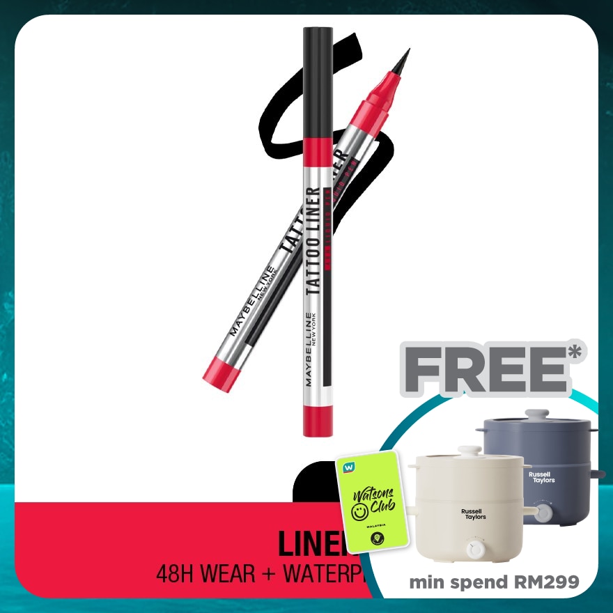 MAYBELLINE Tattoo Liner 48H Liquid Pen Black