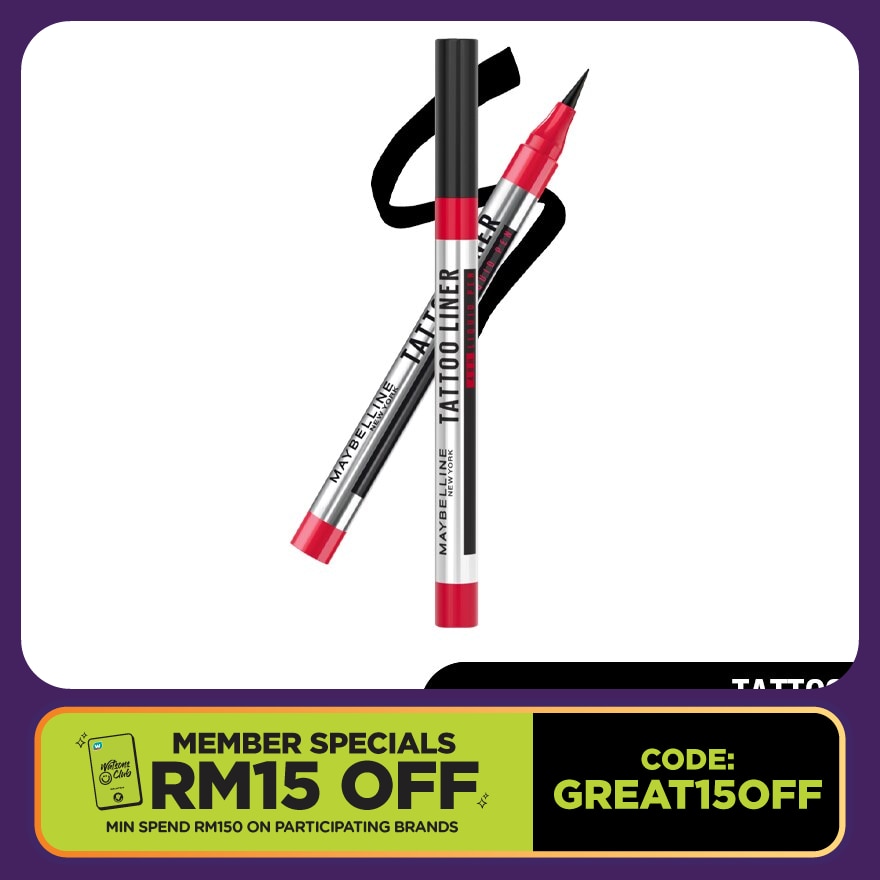 MAYBELLINE Tattoo Liner 48H Liquid Pen Black