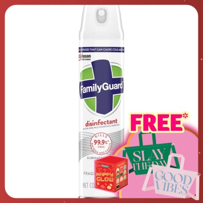 FAMILY GUARD FAMILYGUARD DISINFECTANT SPRAY FRAGRANCE FREE 280ML