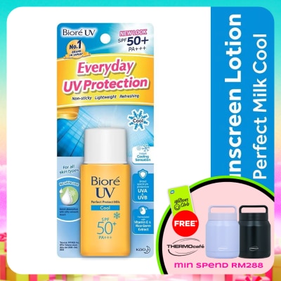 BIORE - UV Perfect Milk Cool SPF50+ Daily Sunscreen 25ml