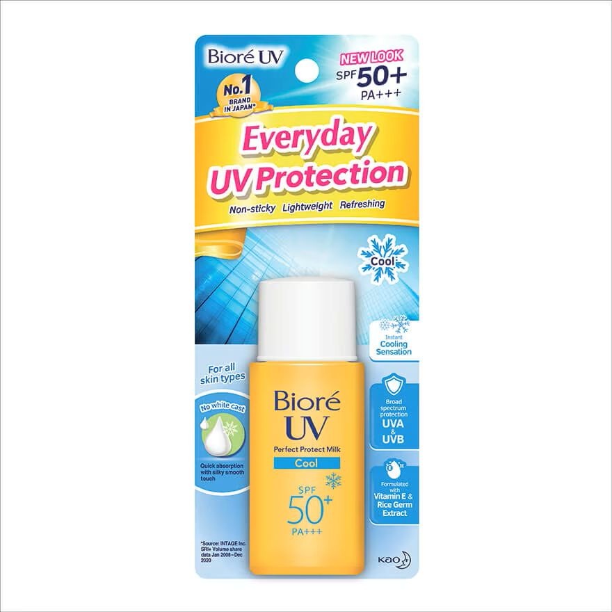 UV Perfect Milk Cool SPF50+ Daily Sunscreen 25ml image