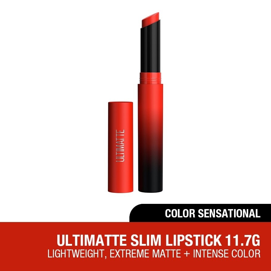 Ultimatte Lipstick 299 More Scarlet