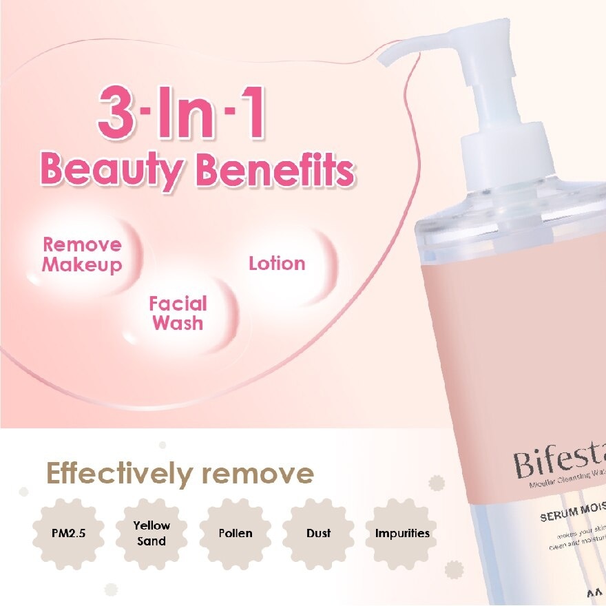 Micellar Cleansing Water Moist 400ml