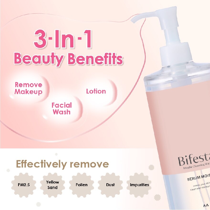 Micellar Cleansing Water Moist 400ml image