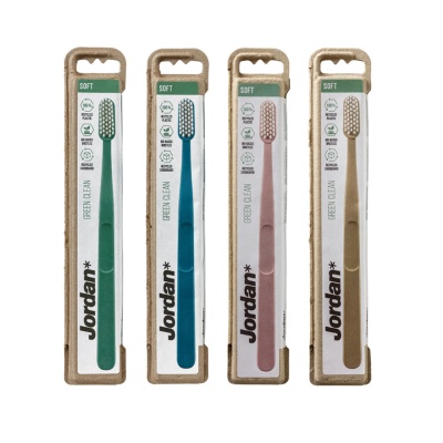 JORDAN - Green Clean Toothbrush Soft 1s image