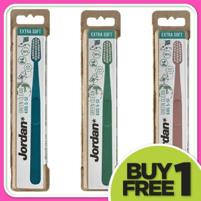 JORDAN Green Clean Toothbrush Kids