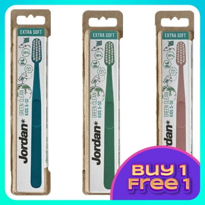 JORDAN Green Clean Toothbrush Kids