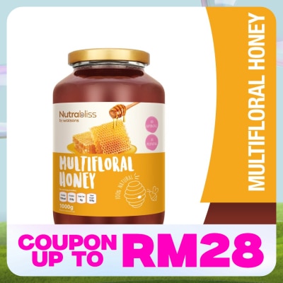 NUTRABLISS BY WATSONS Natural Multifloral Honey 1kg