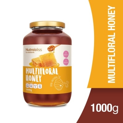 NUTRABLISS BY WATSONS Natural Multifloral Honey 1kg