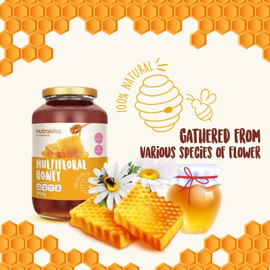 Natural Multifloral Honey 1kg