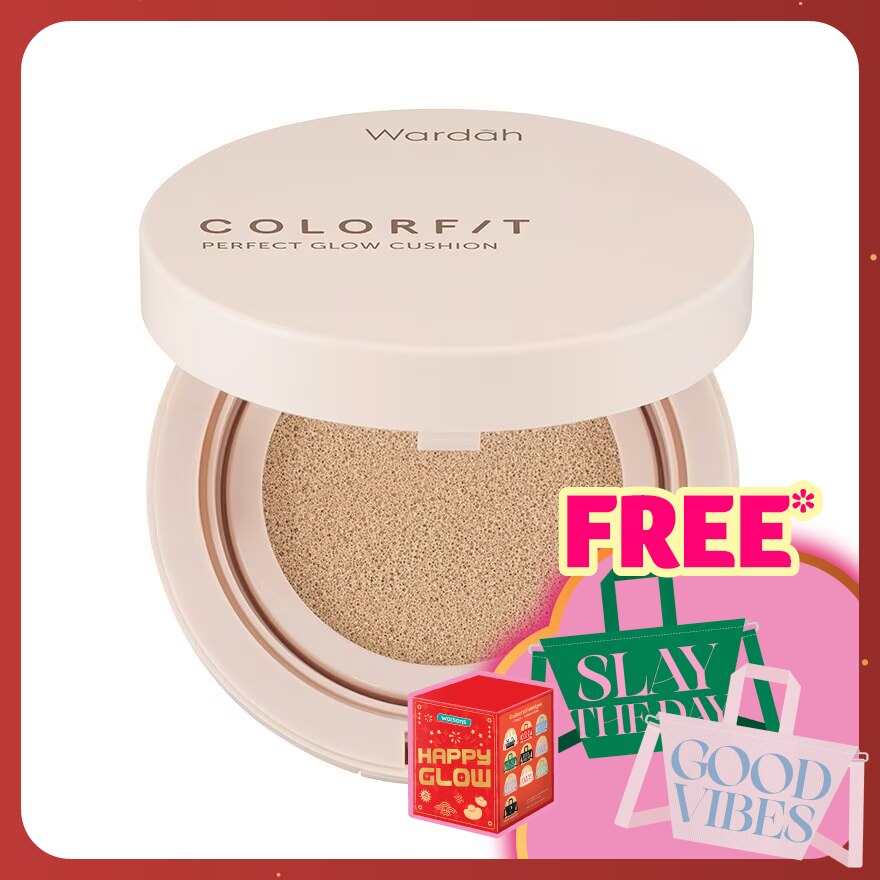 WARDAH Colorfit Perfect Glow Cushion 22N Light Ivoy