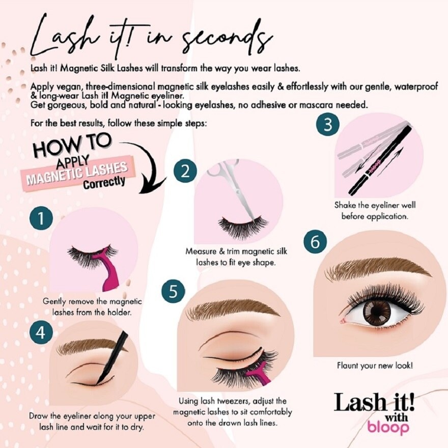 Magnetic Lash Rosy Tips