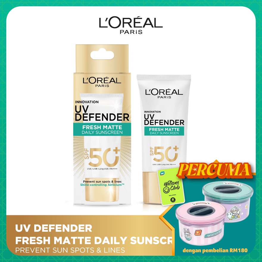 UV Defender Matte & Fresh 50ml