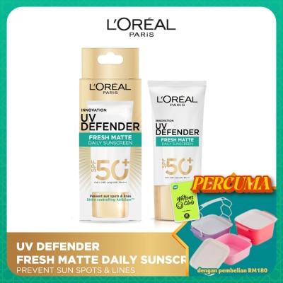 L'OREAL PARIS SKIN CARE - UV Defender Matte & Fresh 50ml