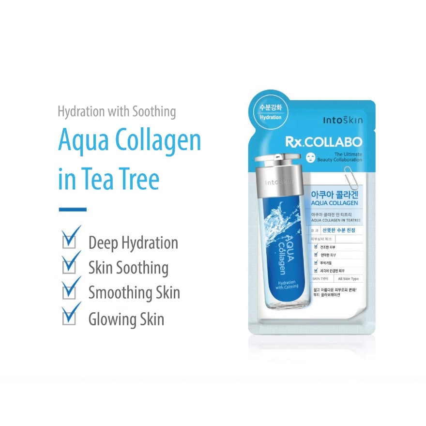 Aqua Collagen In Tea Tree Mask 10S