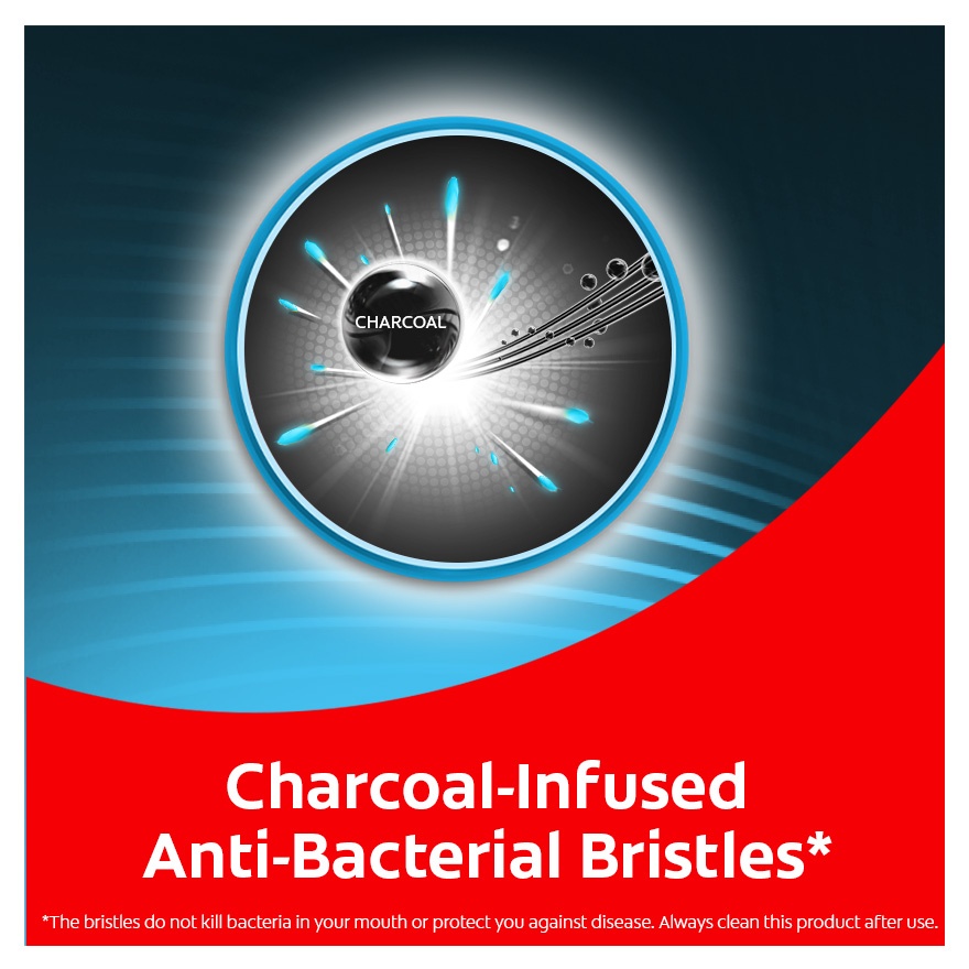 Colgate Total Charcoal Deep Clean Toothpaste (35G) + Slimsoft Charcoal Toothbrush Travel Kit image