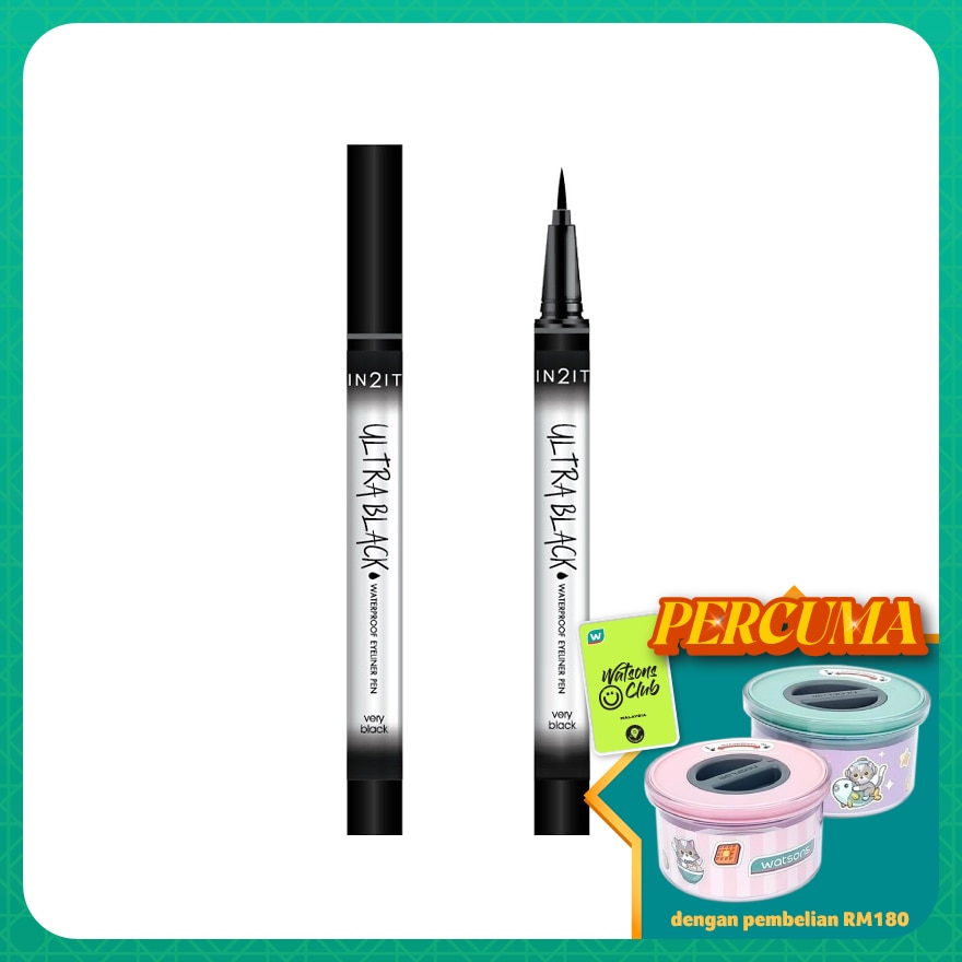 IN2IT Ultrablack eyeliner pen