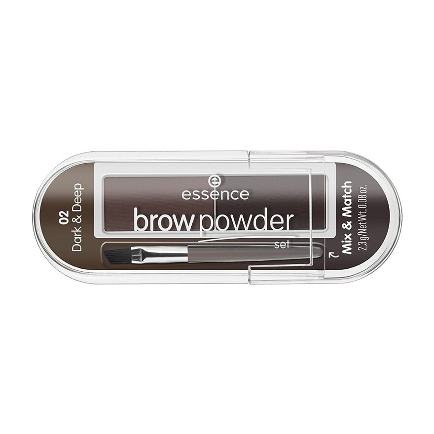 Brow Powder Set 02 Dark & Deep