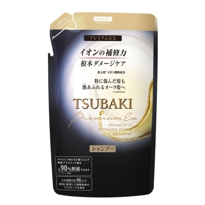 TSUBAKI Premium EX Intensive Repair Shampoo Refill Pack 330ml (Expired April 2026)