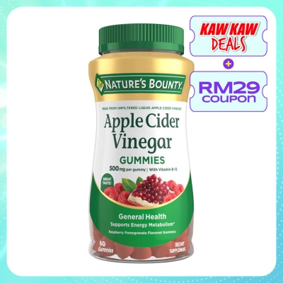 NATURE'S BOUNTY Apple Cider Vinegar Gummies 60S