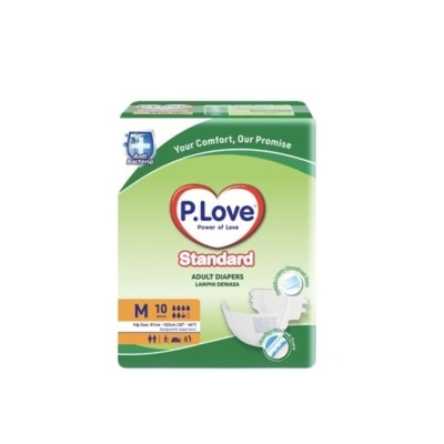 P.LOVE Standard Adult Diapers Tape M 10S