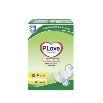 P.LOVE Standard Adult Diapers Tape XL 8S