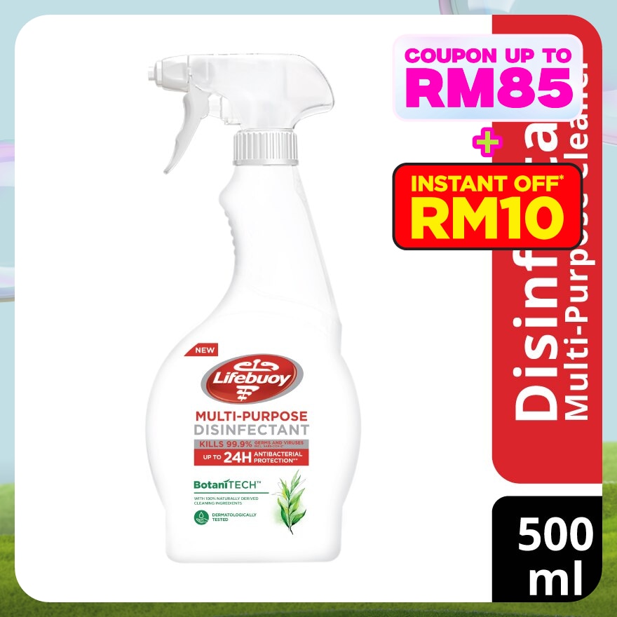 Multi-Purpose Cleaner Tea Tree & Orange Spray 500ml