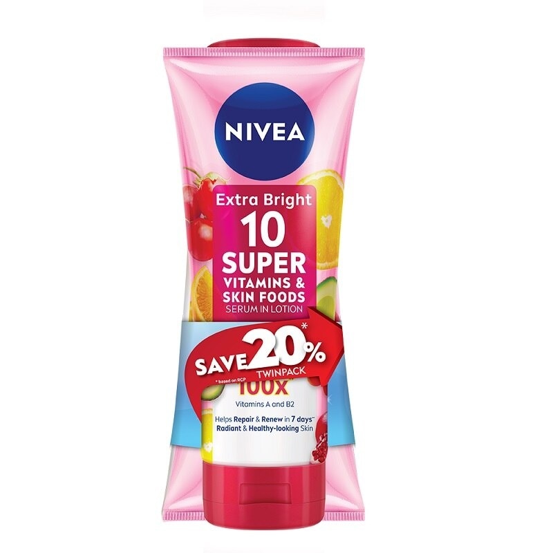 Super 10 Vitamin Lotion 320ml Twin Pack