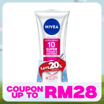 NIVEA Super 10 Vitamin Lotion 300ml Twin Pack
