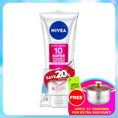 NIVEA - Super 10 Vitamin Lotion 300ml Twin Pack