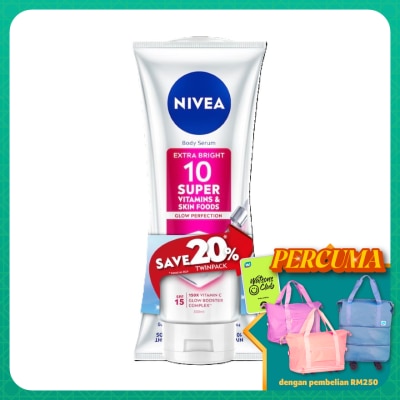 NIVEA Super 10 Vitamin Lotion 300ml Twin Pack
