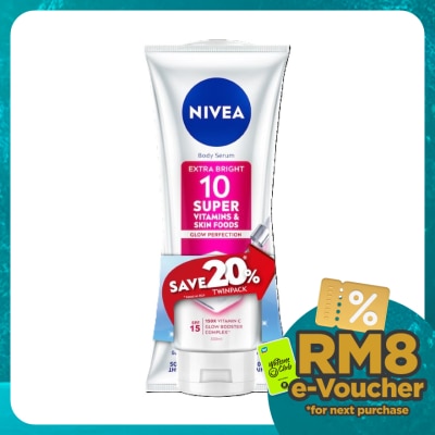 NIVEA Super 10 Vitamin Lotion 300ml Twin Pack