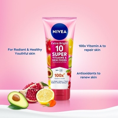 NIVEA Super 10 Vitamin Lotion 320ml Twin Pack