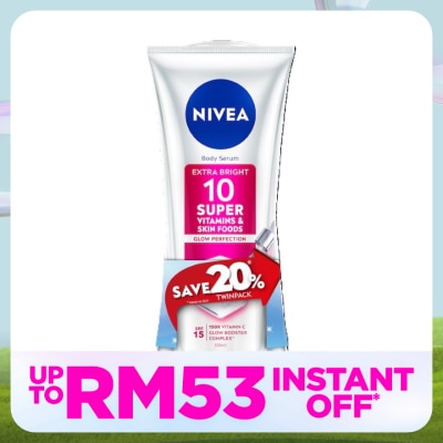 NIVEA Super 10 Vitamin Lotion 300ml Twin Pack