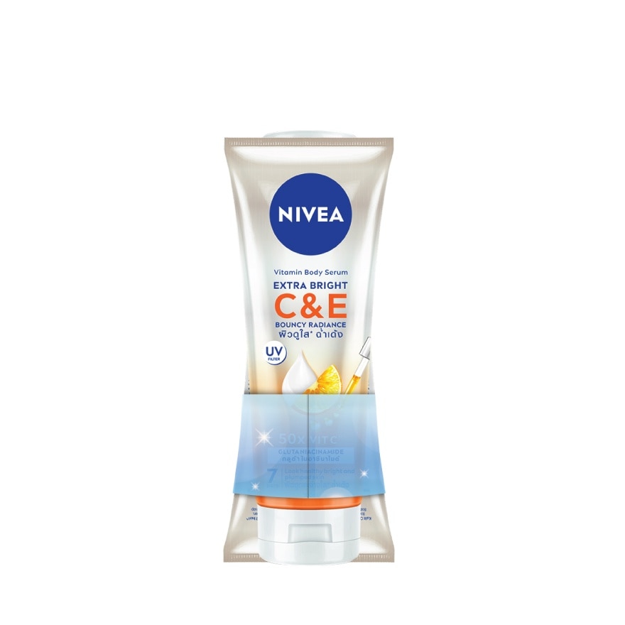 Extra Bright &E Vitamin Lotion 320ml Twin Pack