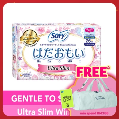 SOFY Hadaomoi Day Ultra Slim Wing 26cm 17's