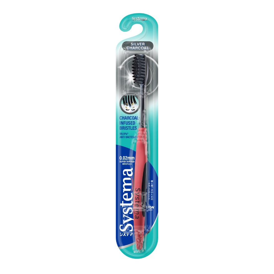 Toothbrush Silver Charcoal 1s image